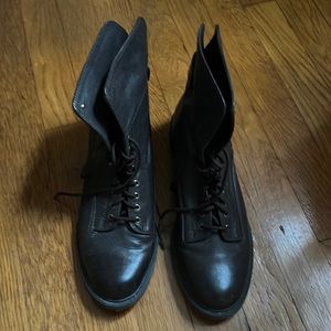 Lucky Brand Chocolate Booties